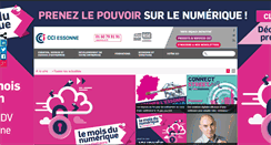 Desktop Screenshot of essonne.cci.fr